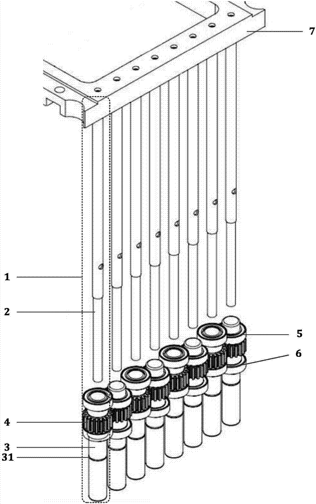 Rotary type nucleic acid extraction device and control method thereof