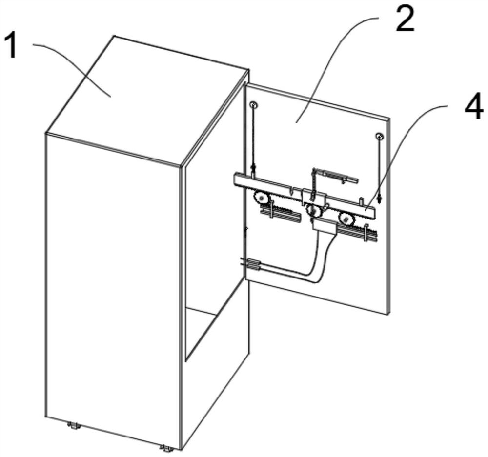 Mechanical anti-misoperation locking device for 6kV high-voltage switch cabinet