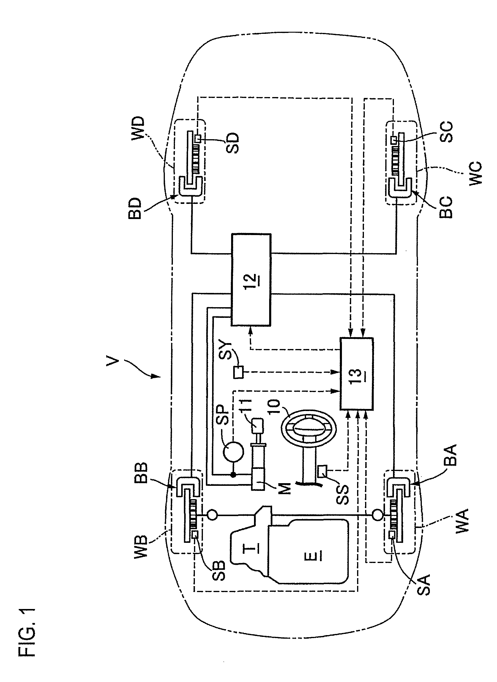 Vehicle brake hydraulic pressure control apparatus