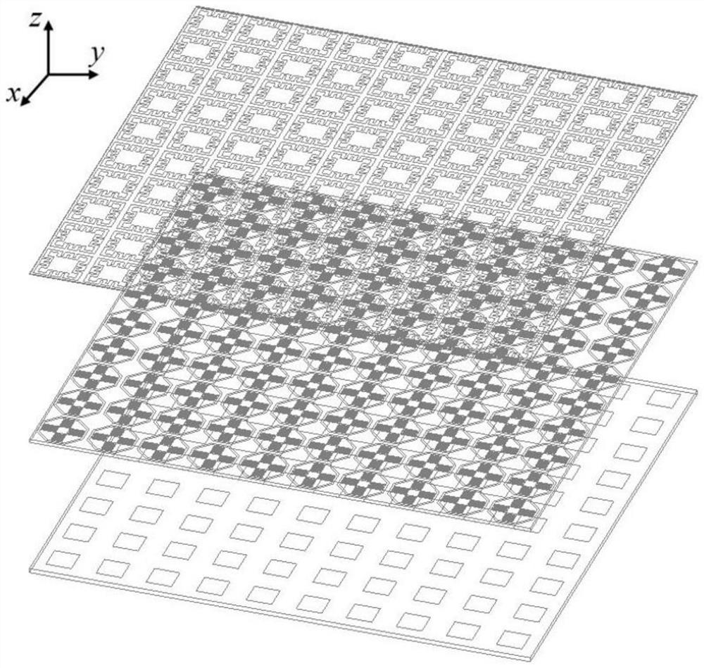 Optical transparent broadband wave absorber with high wave absorption rate