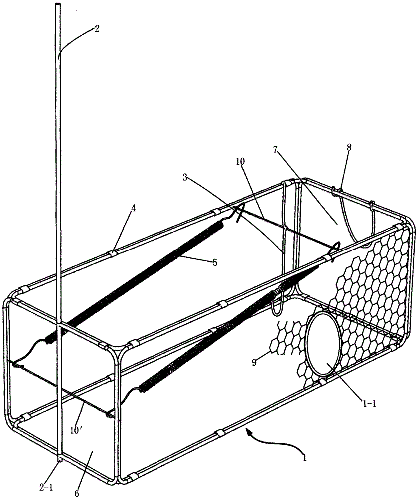 Foldable mouse trap for scientific research