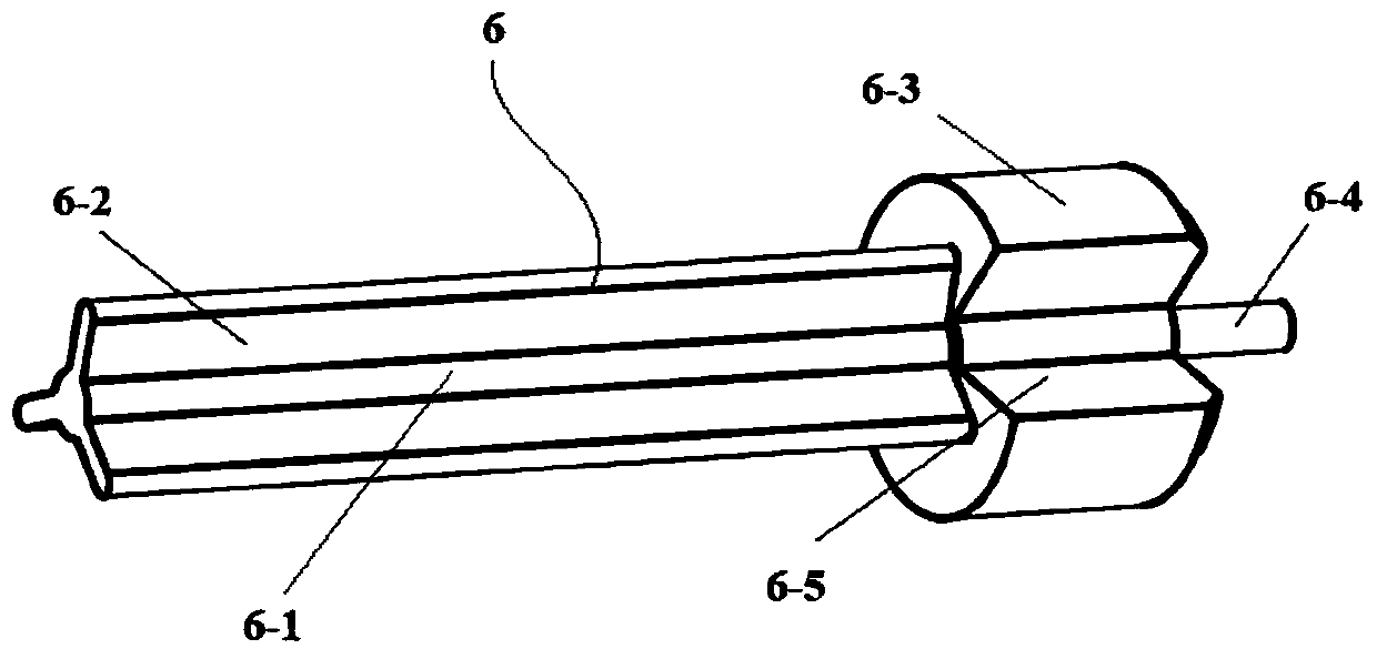 External-flat-type high-pressure rotary jet grouting device for complex formations in underground coal mines and method