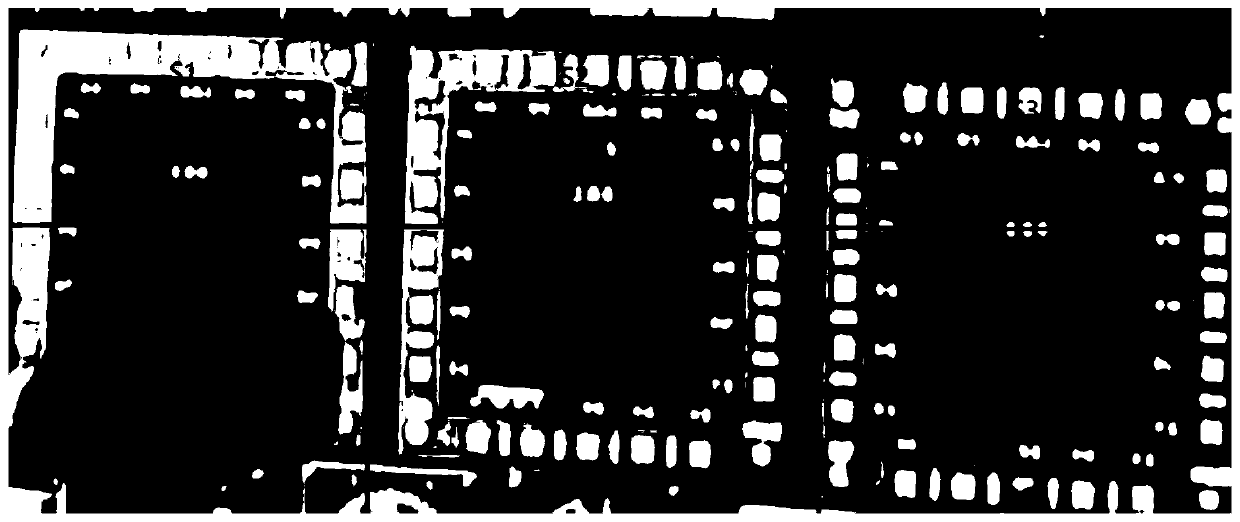 Human eye sight tracking and positioning method adopting six-point method block fuzzy weighting