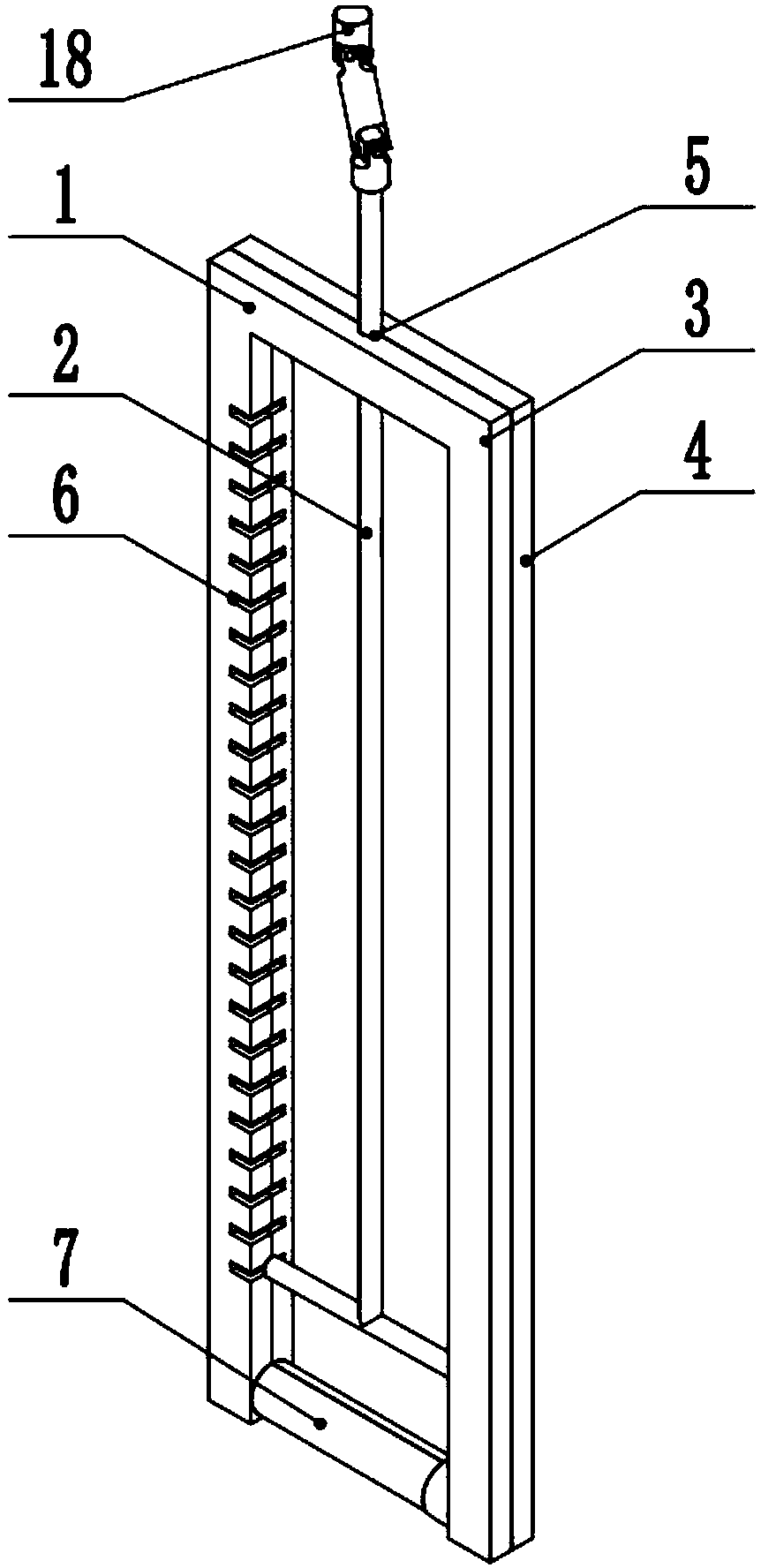 Height-adjustable bus handle