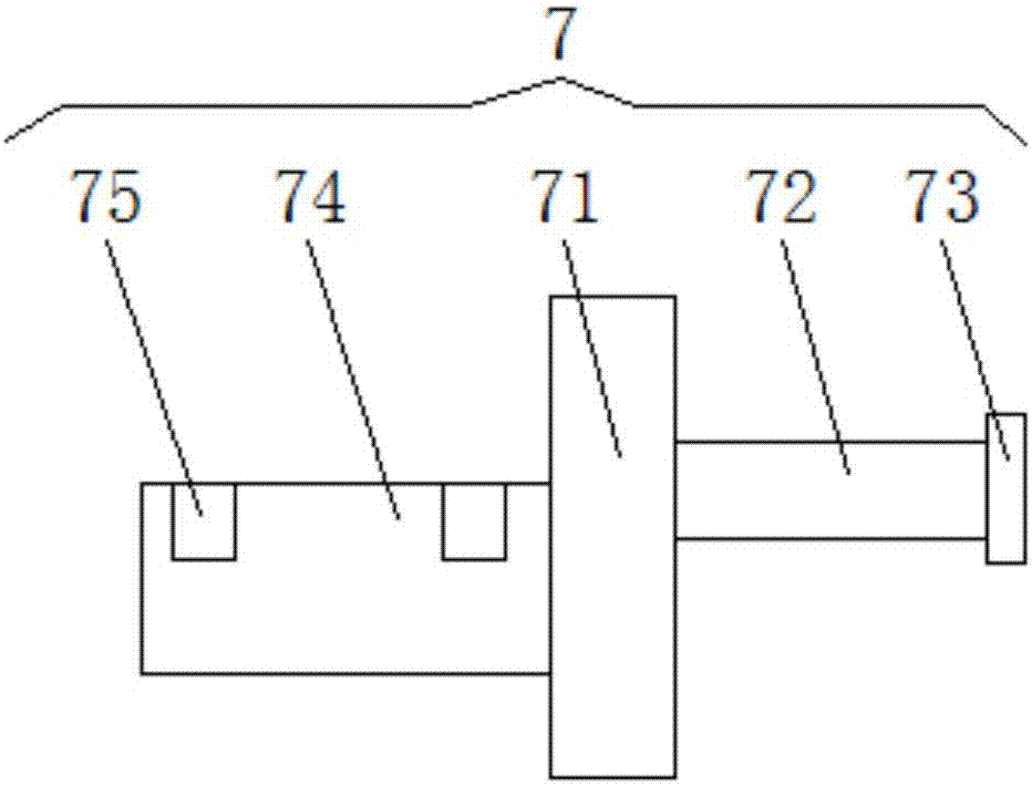 Textile cloth rolling device