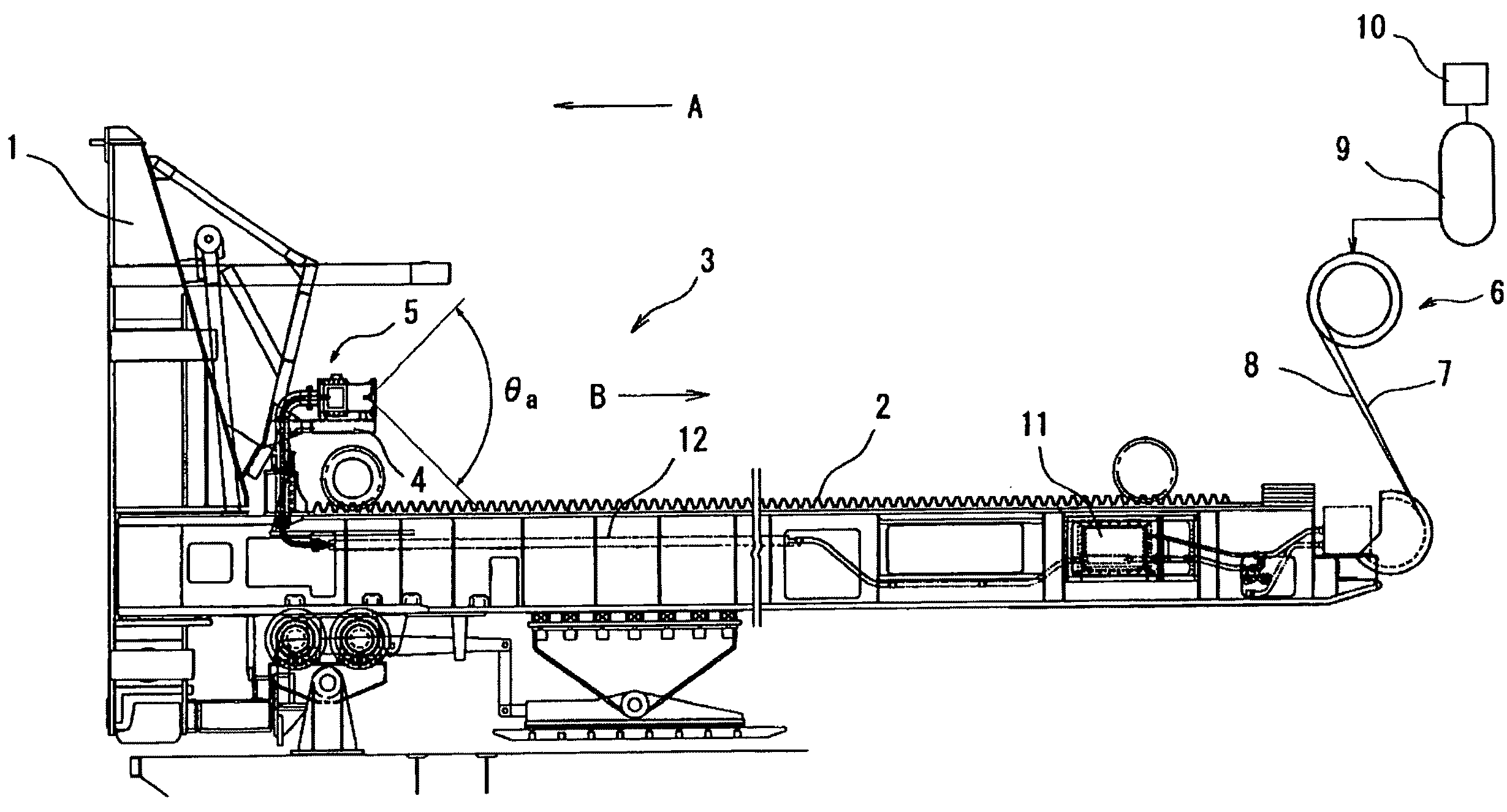 Oven Observing Equipment and Push-Out Ram Having the Same