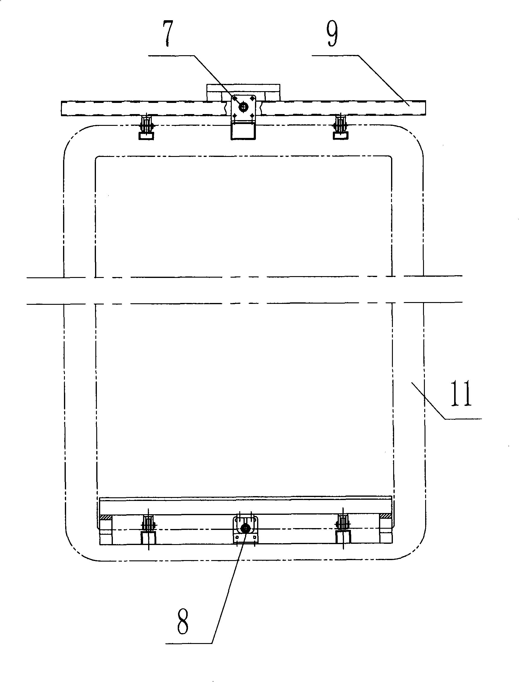 Telescopic vehicle body connection path