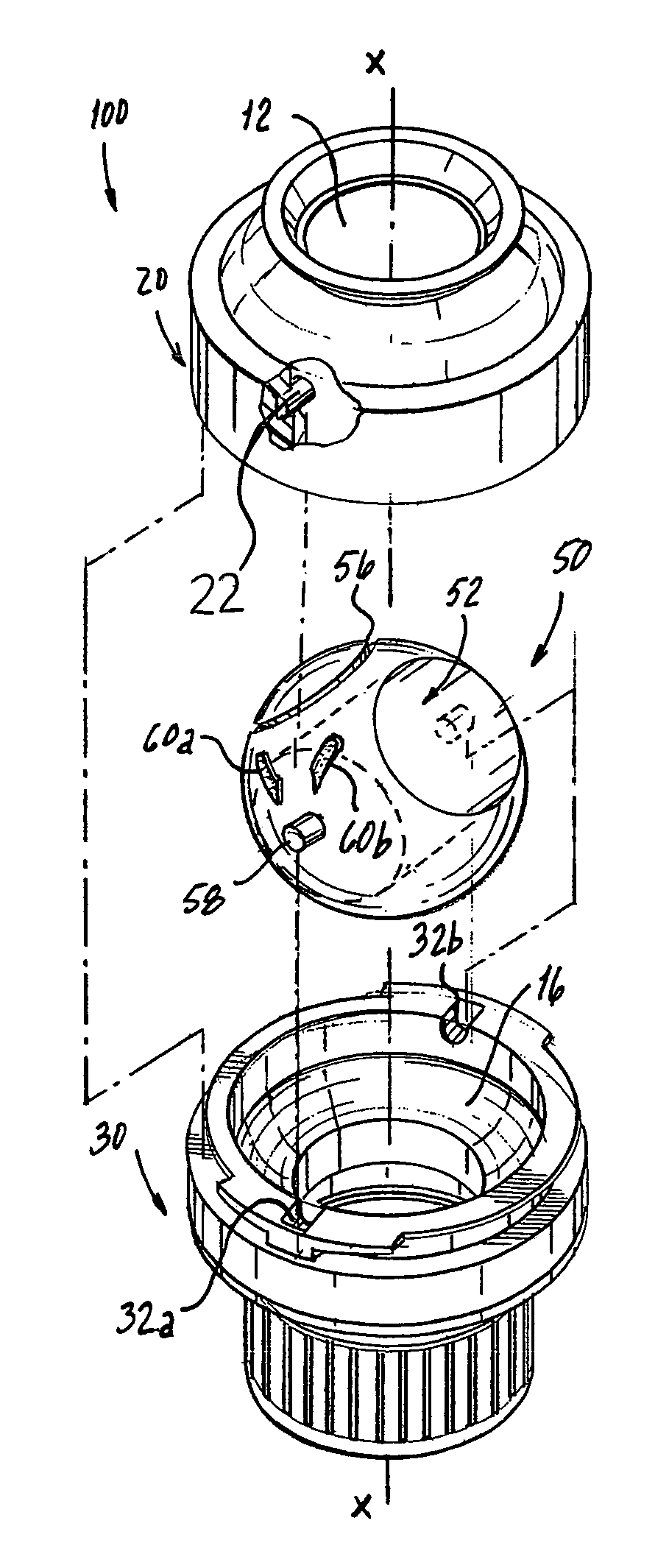 Rotating valve assembly