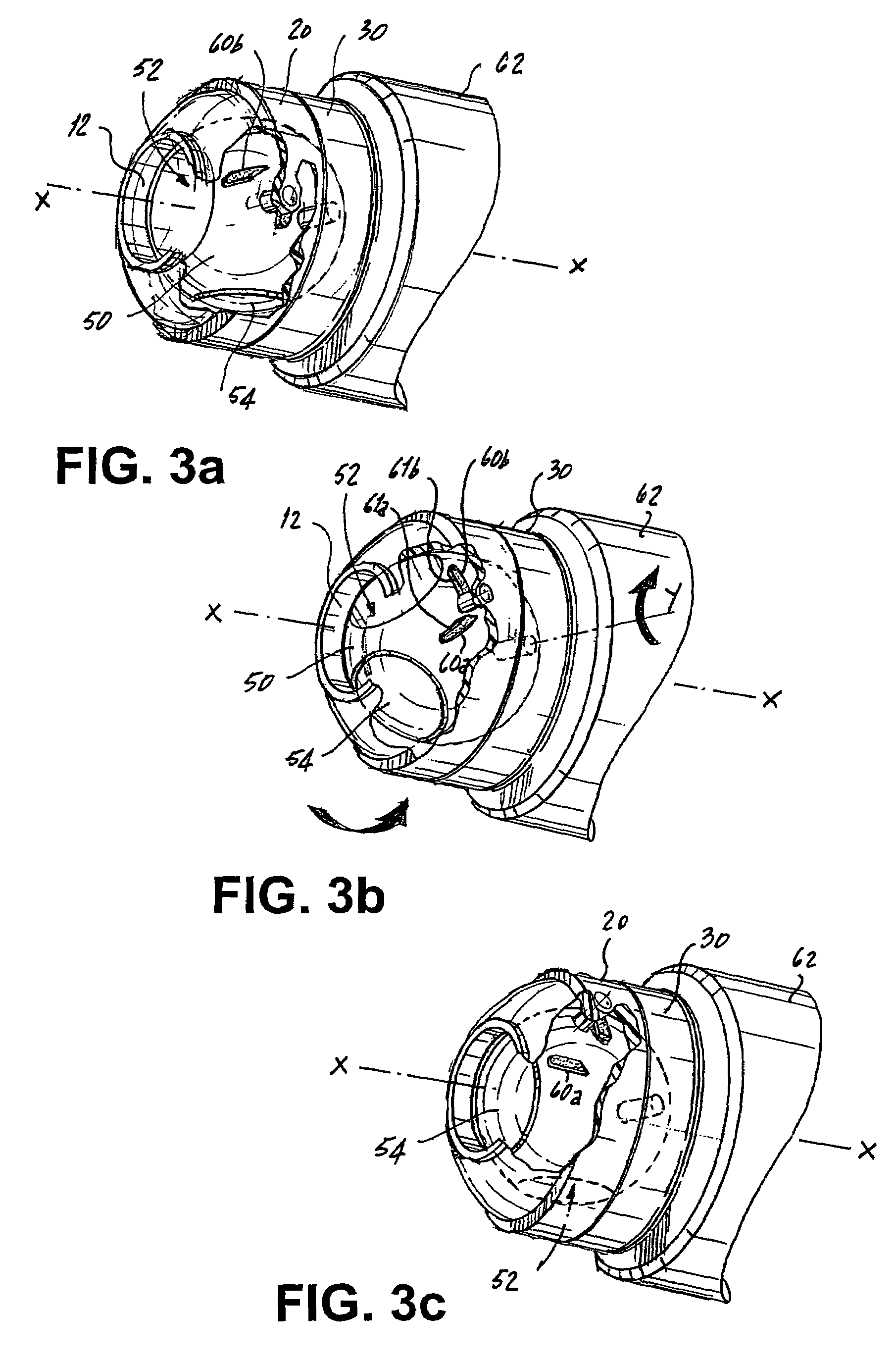 Rotating valve assembly