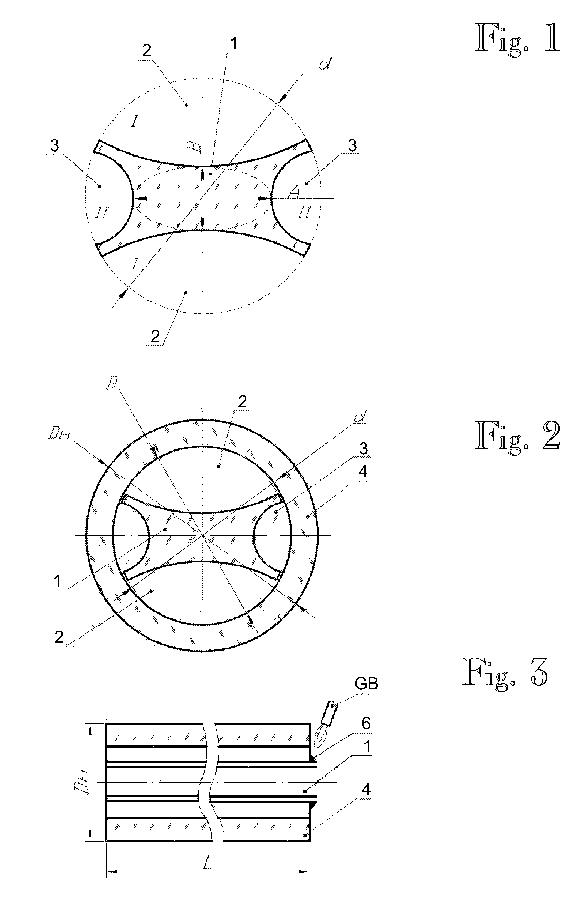 Method for manufacturing a birefringent microstructured optical fiber