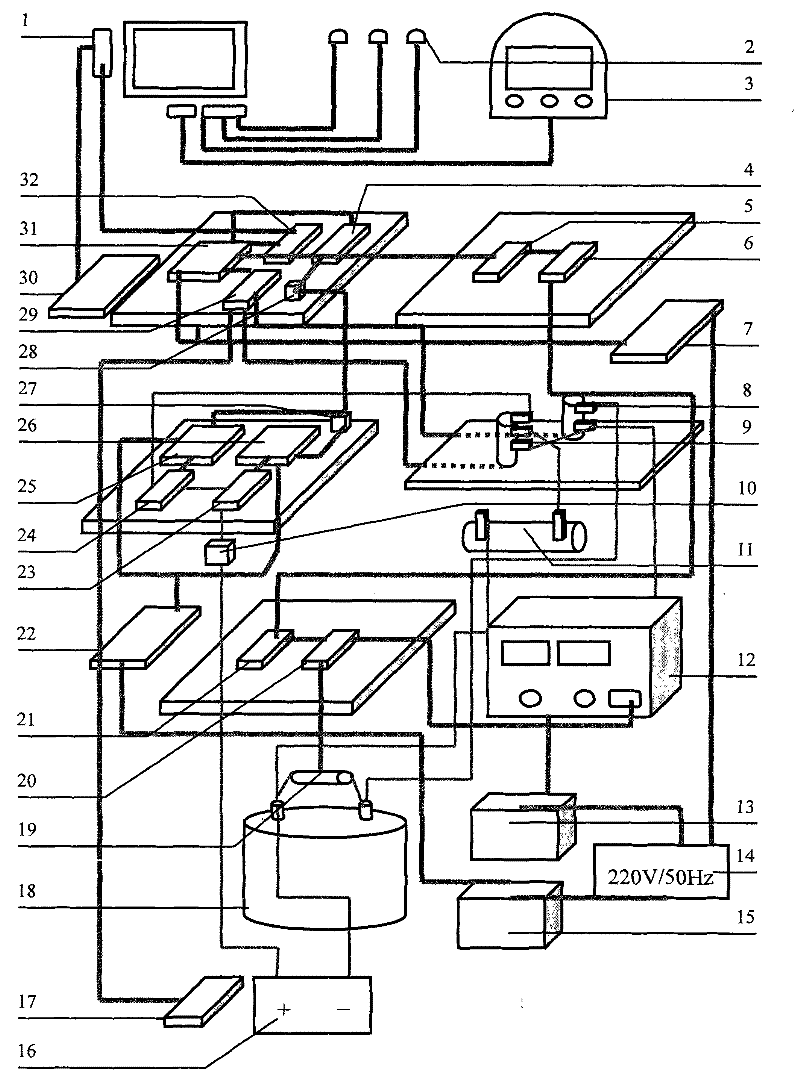 Device for treating tumors through irreversible electroporation