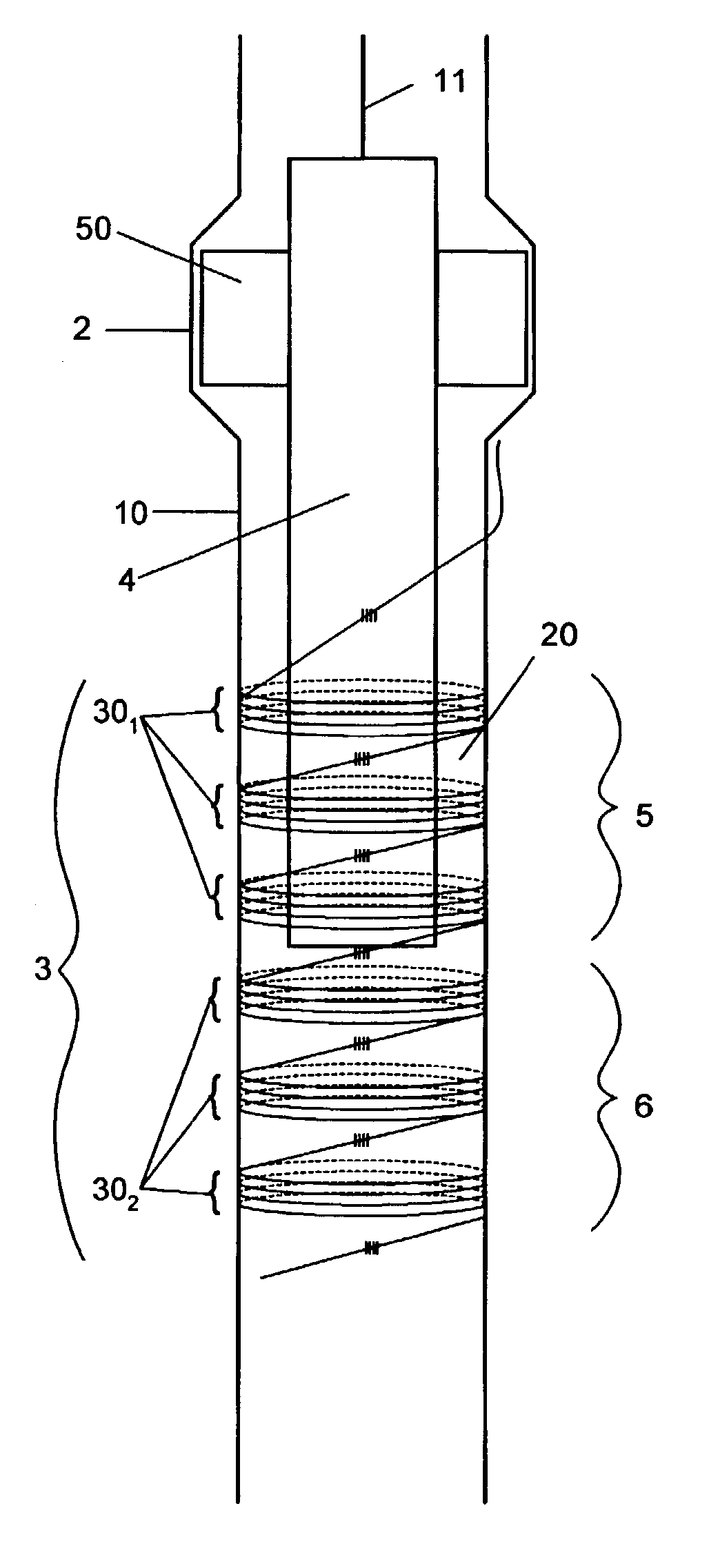 Deployable mandrel for downhole measurements