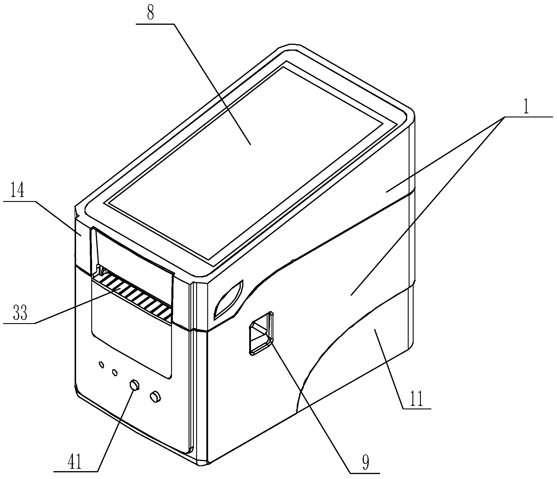 Printing method of intelligent printer and intelligent printer with printing method