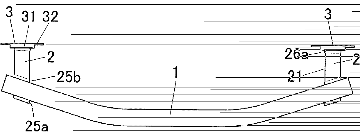 Vehicle bumper beam and manufacturing method thereof