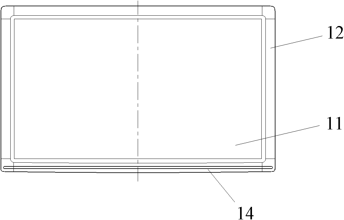 Method for manufacturing screen sealing panel, screen sealing panel and television