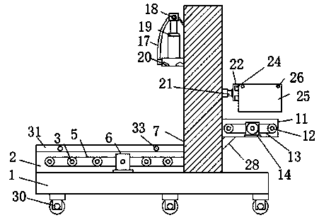 Movable unloading rack for electric power materials