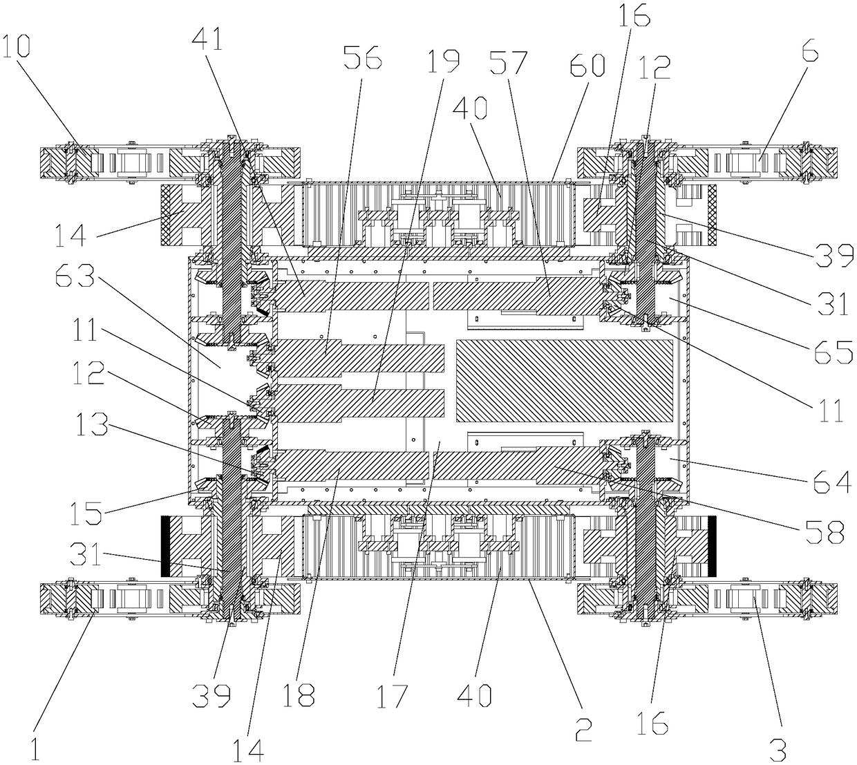 A rescue robot with six tracks and four swing arms and its autonomous walking control method