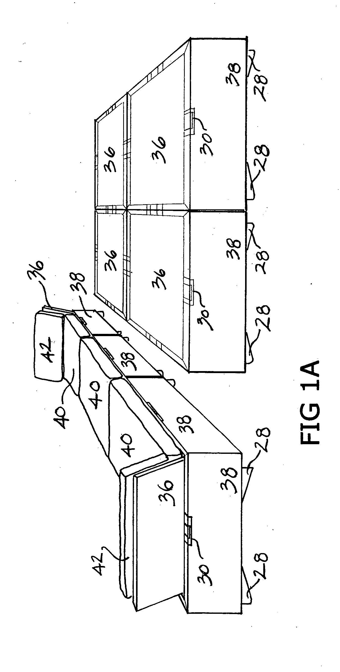 Versatile modular furniture unit