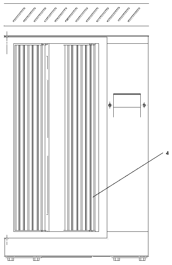 Mould wiring testing device, system and method