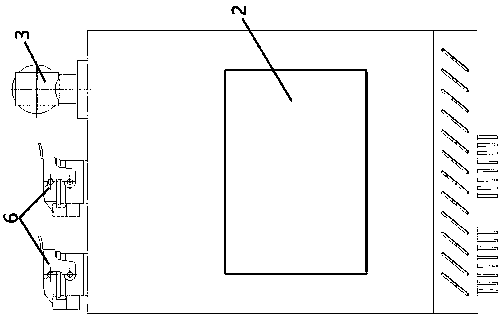 Mould wiring testing device, system and method