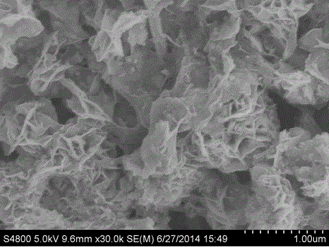 Bismuth oxyiodide / nitrogen doped graphene composite photocatalyst and preparation method thereof