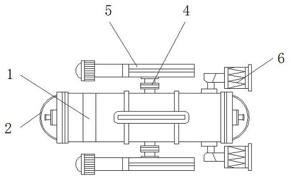 A monitoring and emergency rescue underwater robot