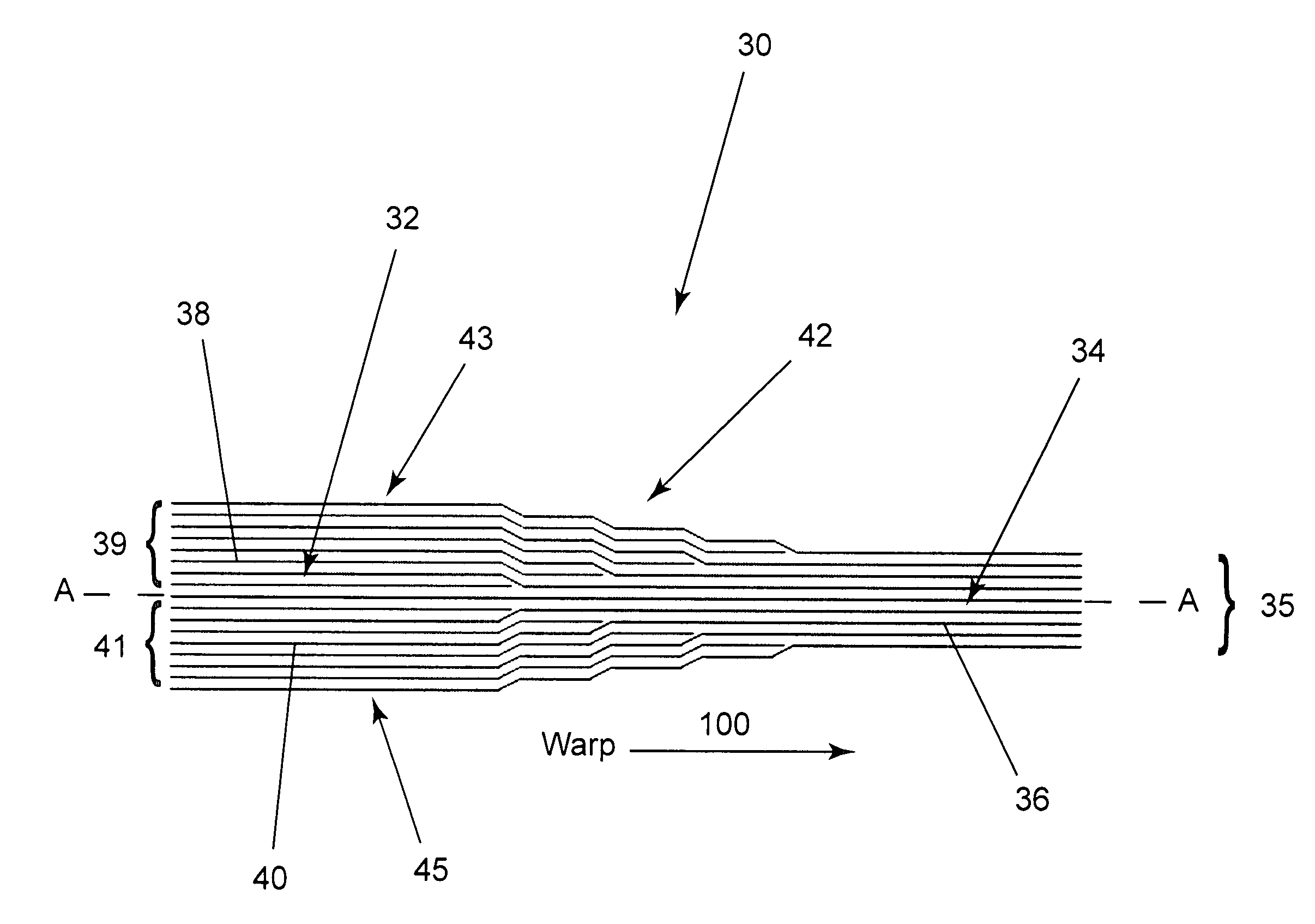 Hybrid three-dimensional woven/laminated struts for composite structural applications