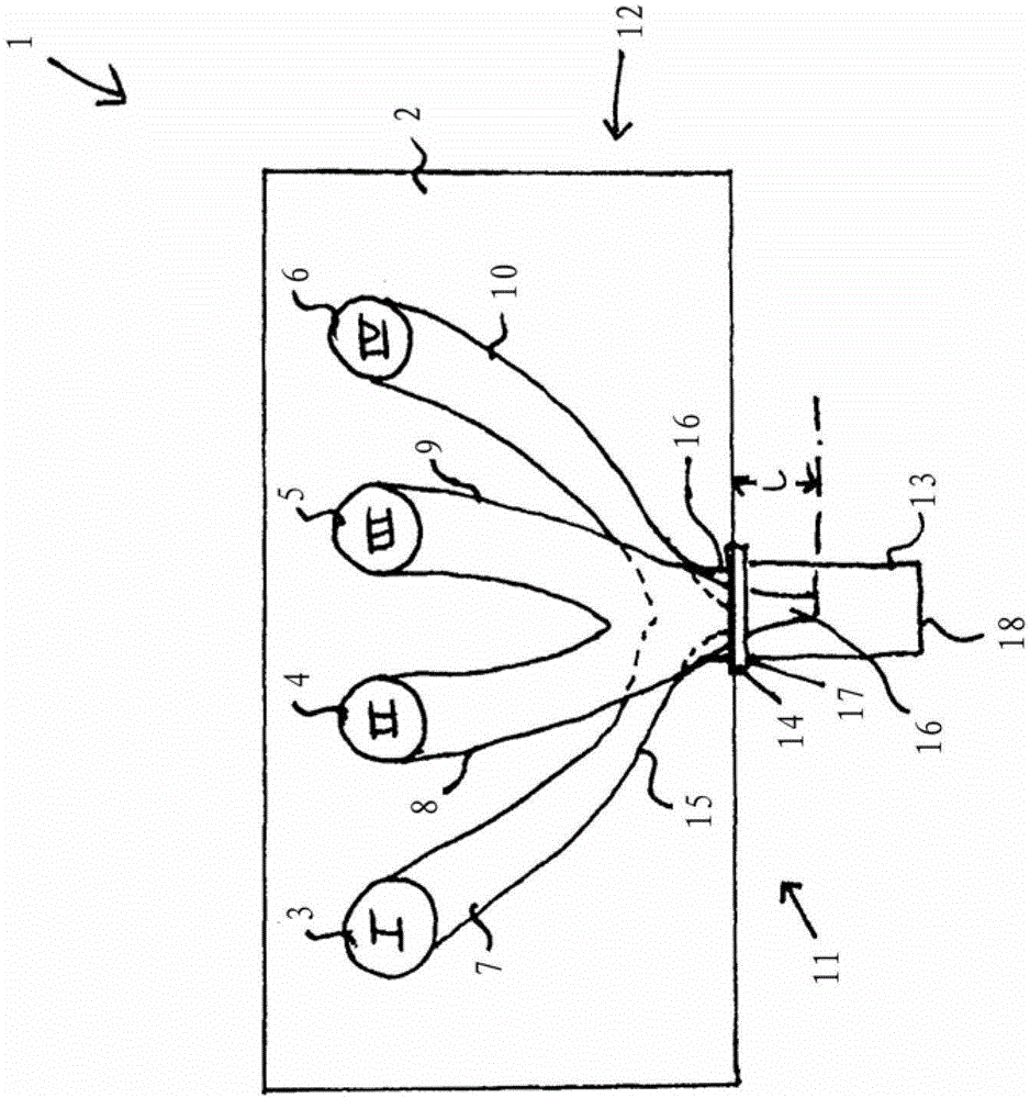 Exhaust system for combustion engine, combustion engine and transportion means