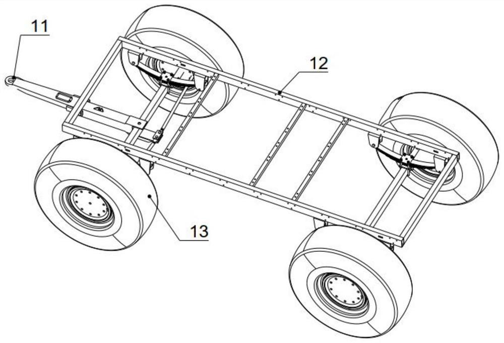 Pull type vehicle false target