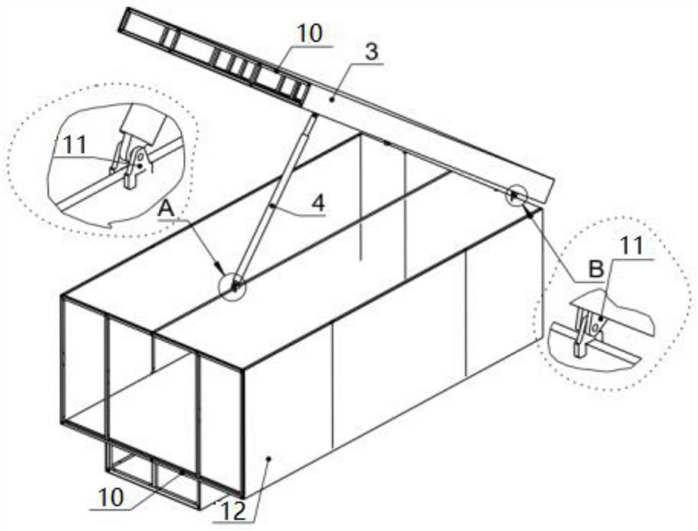 Pull type vehicle false target