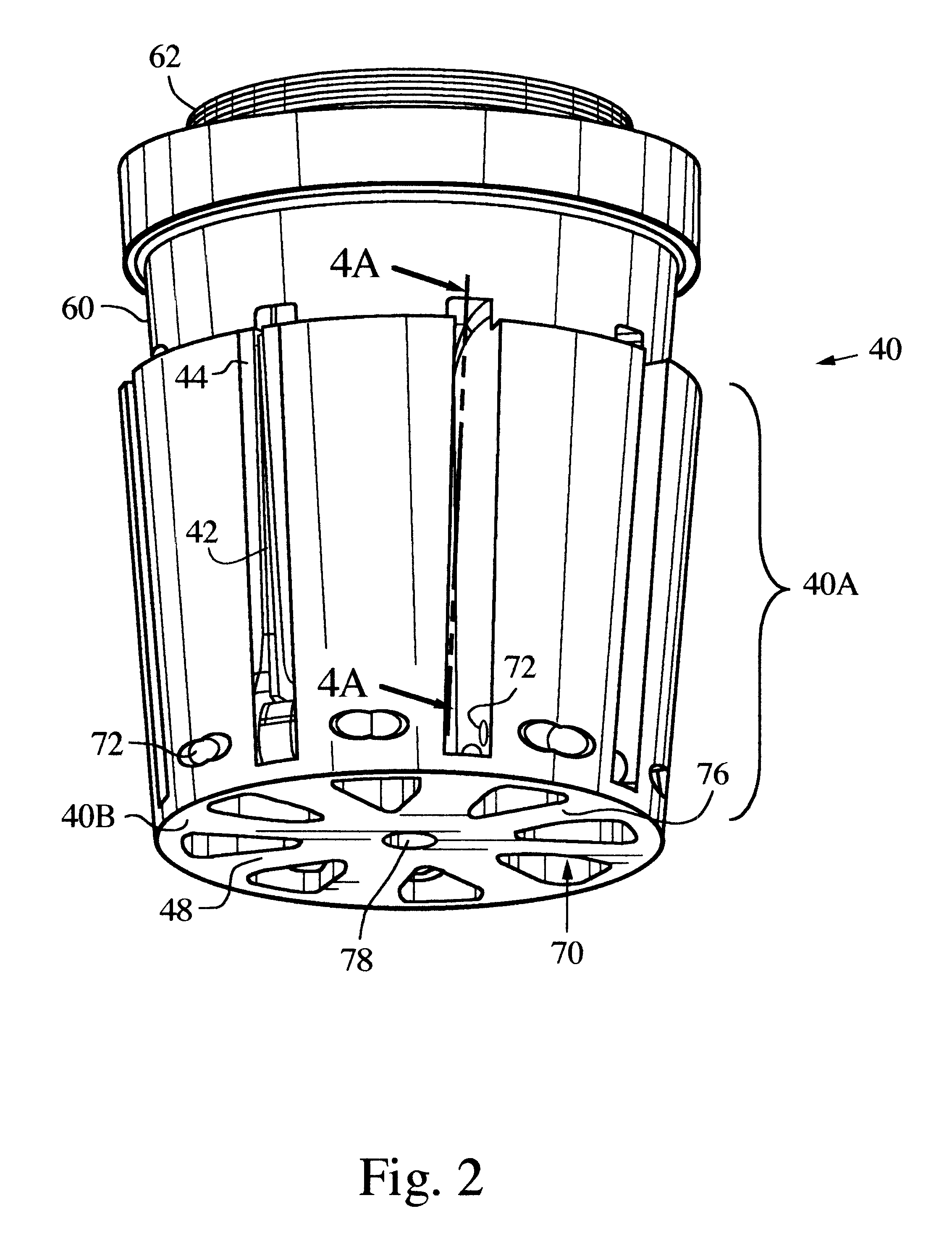 Precision guided extended range artillery projectile tactical base