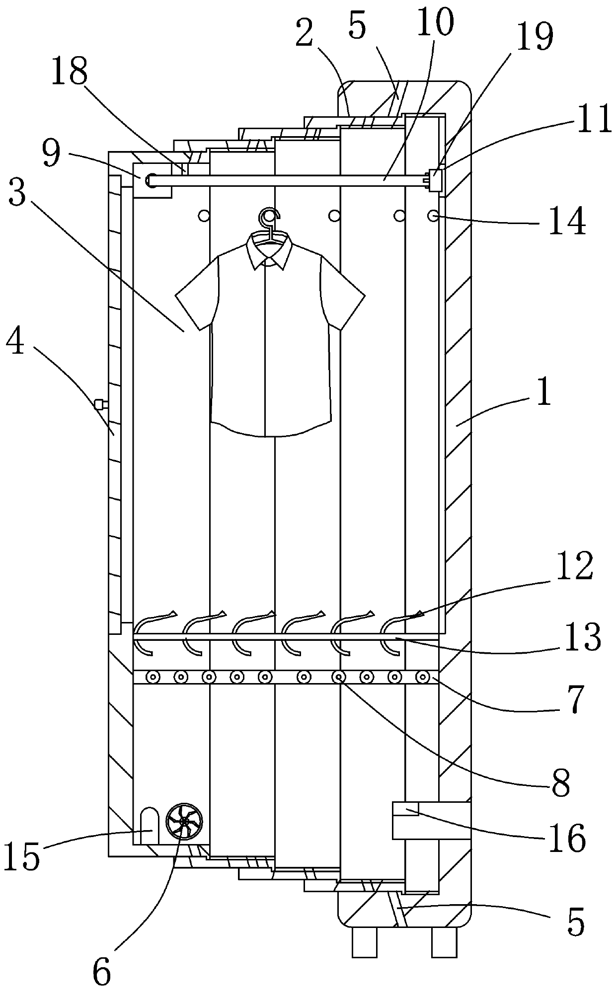 A retractable electric fireplace