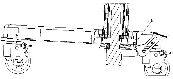 Invisible pedal mechanism