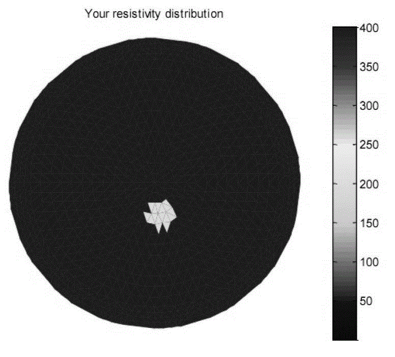 Sparse reconstruction method for electrical impedance tomography