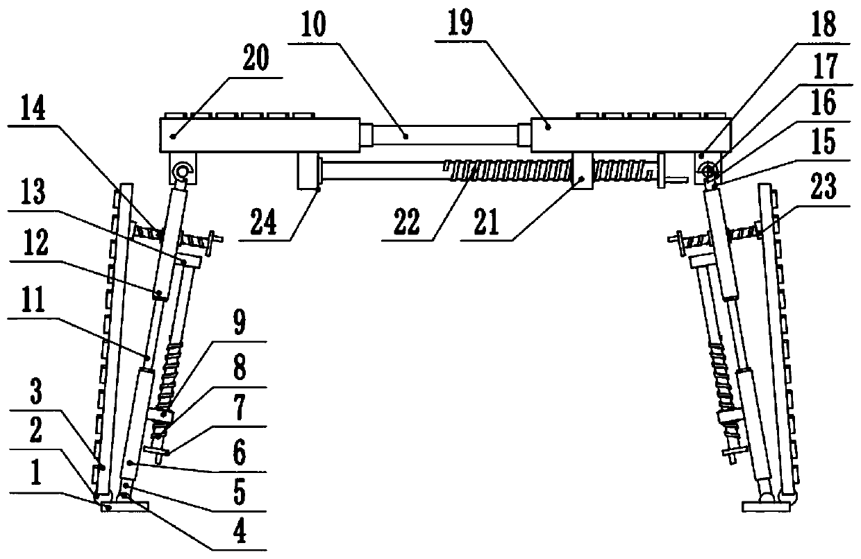 Rapid excavation roadway support equipment