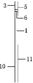 Frequency-reconfigurable triple-band antenna and method