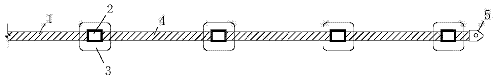 A kind of frp sprinkler irrigation combination bolt