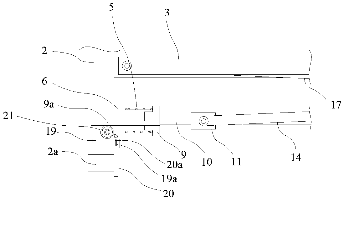 A transfer box structure