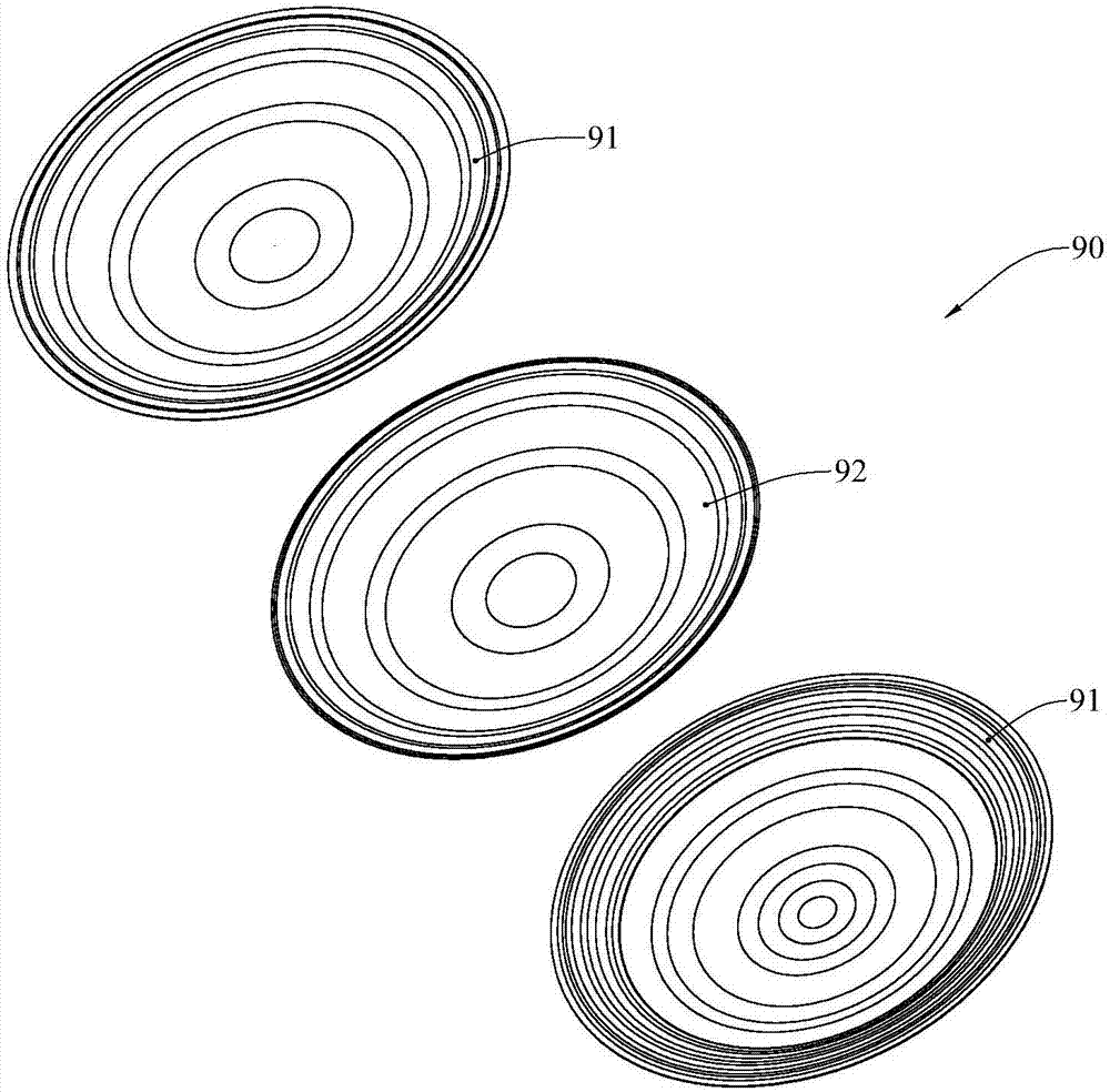 Craftwork in plastic-sealed three-dimensional shape, and manufacturing method of craftwork