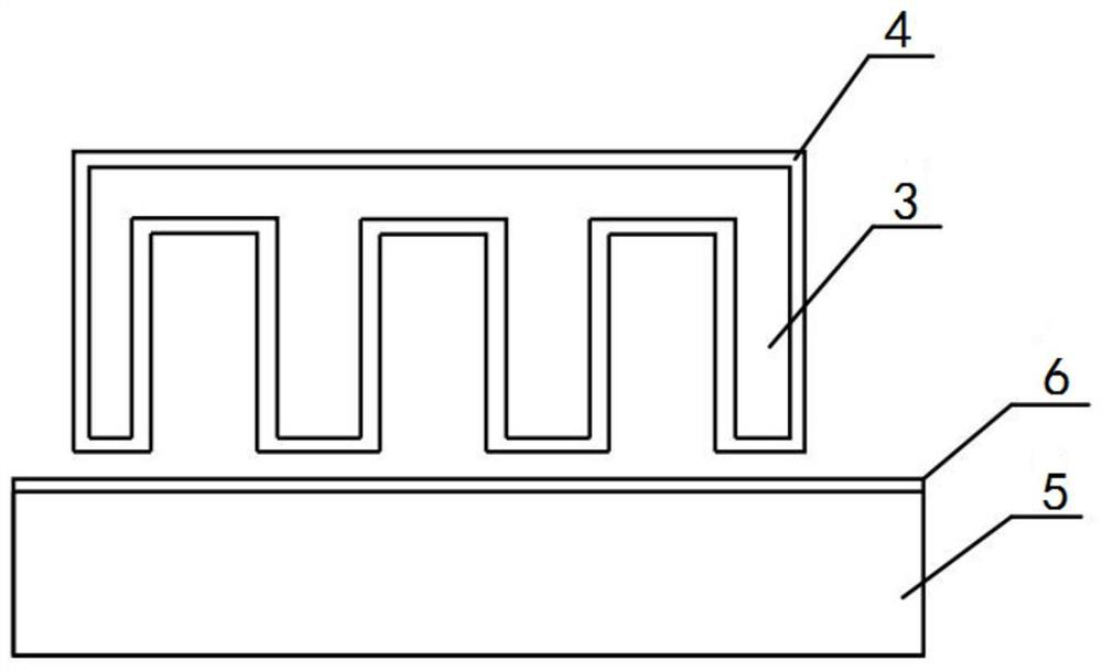 Iron core and linear motor