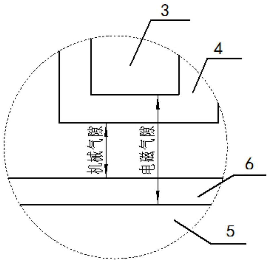 Iron core and linear motor