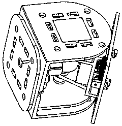 Knuckle reconfigurable robot unit module