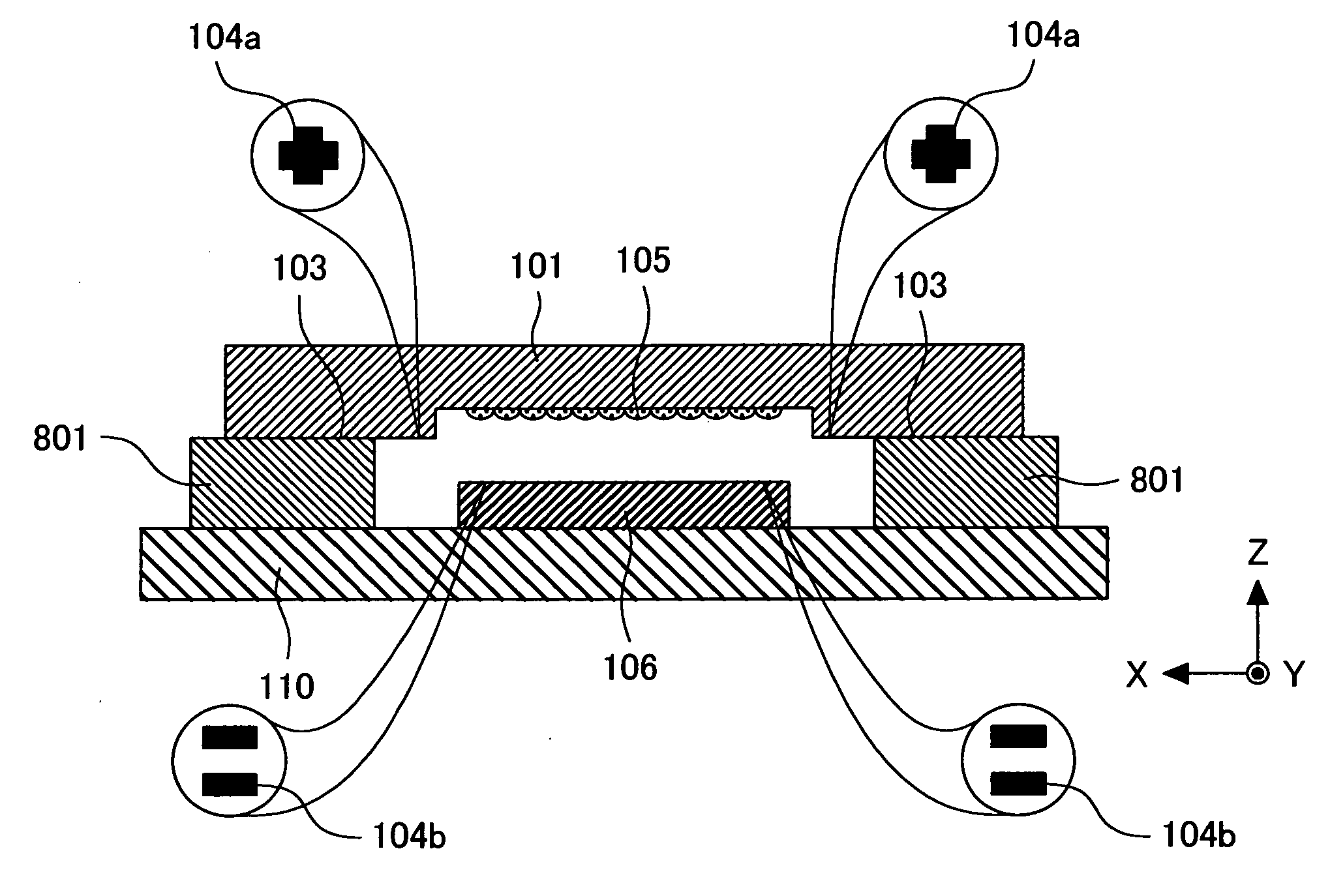 Method of alignment of an optical module and an optical module using thereof