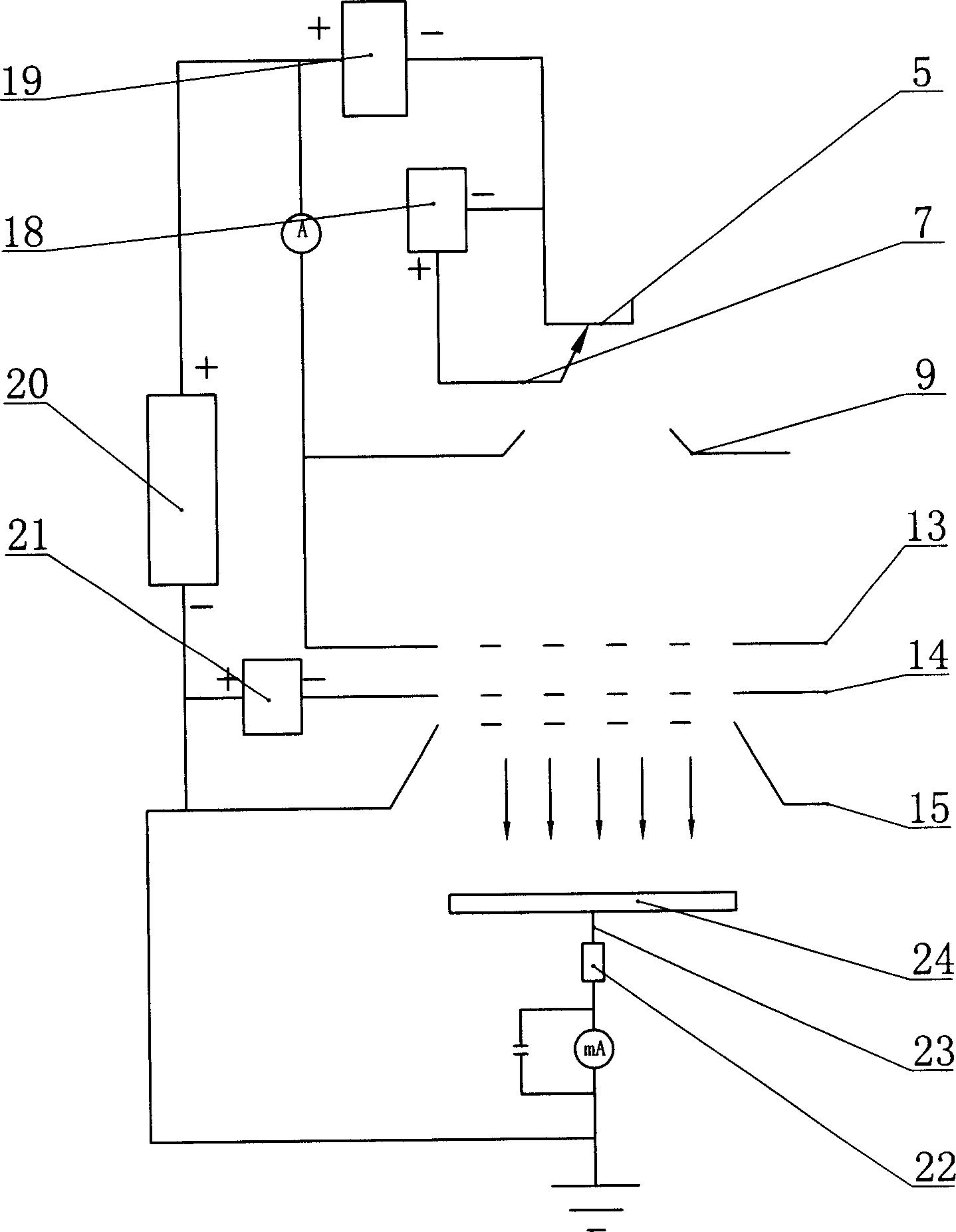 Metal ion implantation machine