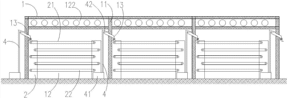 Automatic and continuous drying machine