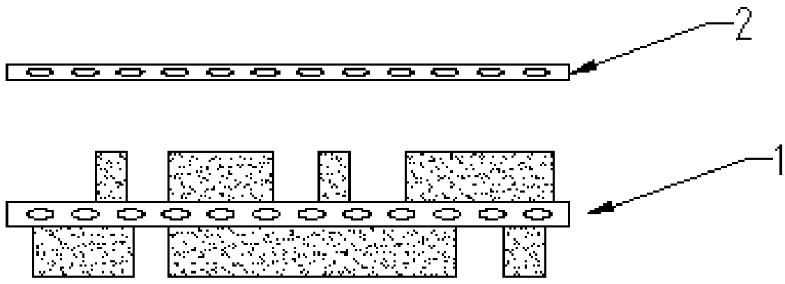 Internal super-thick copper plate laminating method