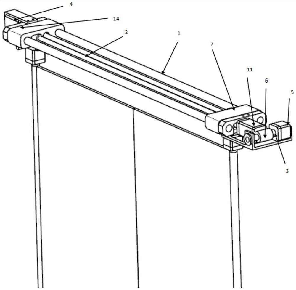 Electric translation and out-opening portable switching window