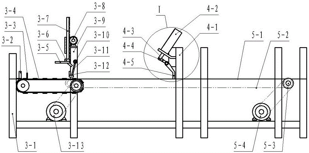 Automatic gluing and plate arranging machine