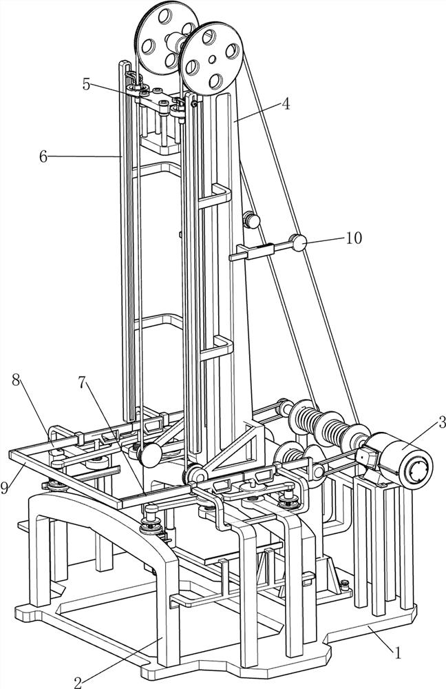 Test equipment for detection of anti-collision performance of shell of energy automobile