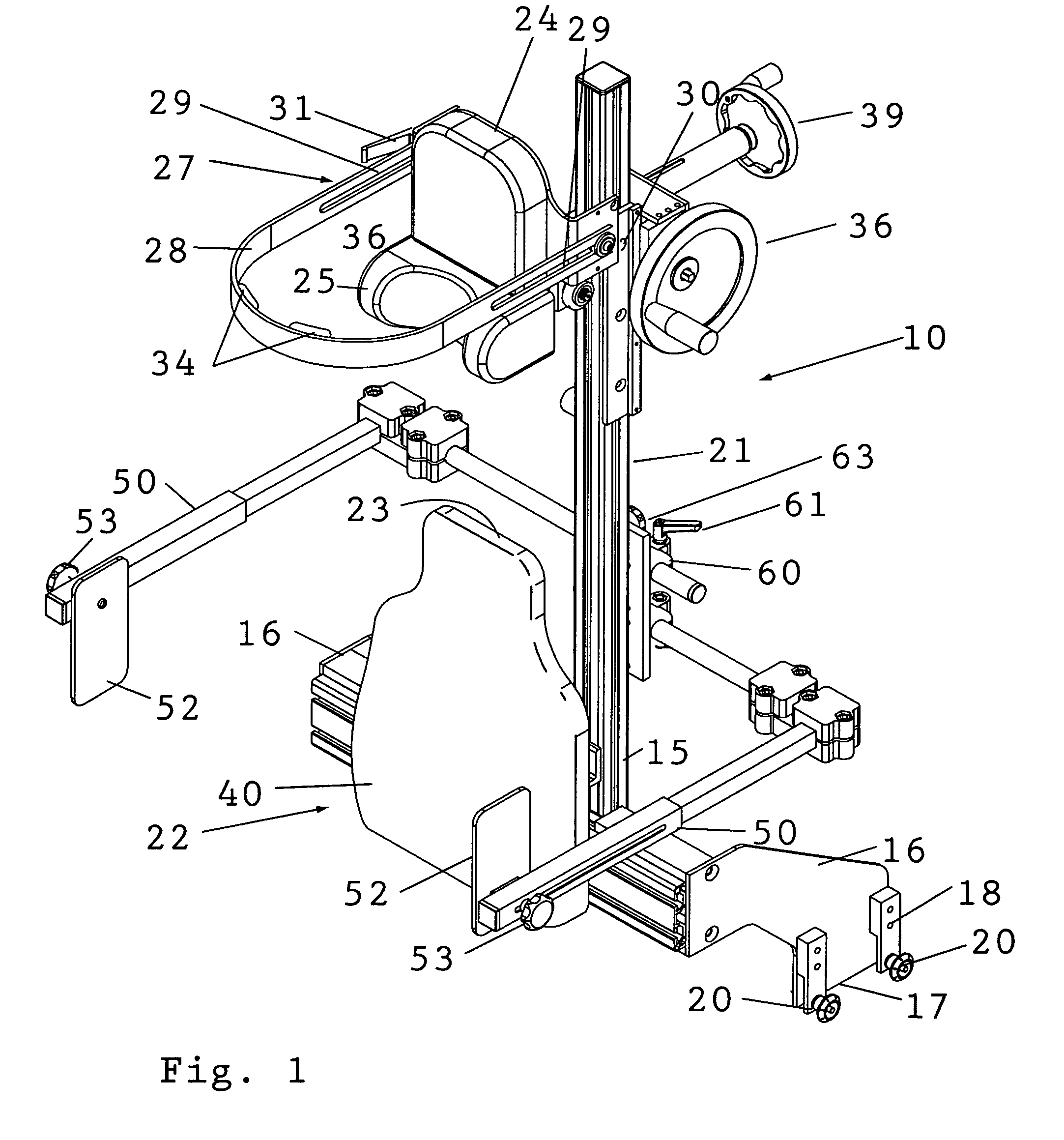 Shoulder surgery attachment for a surgical table